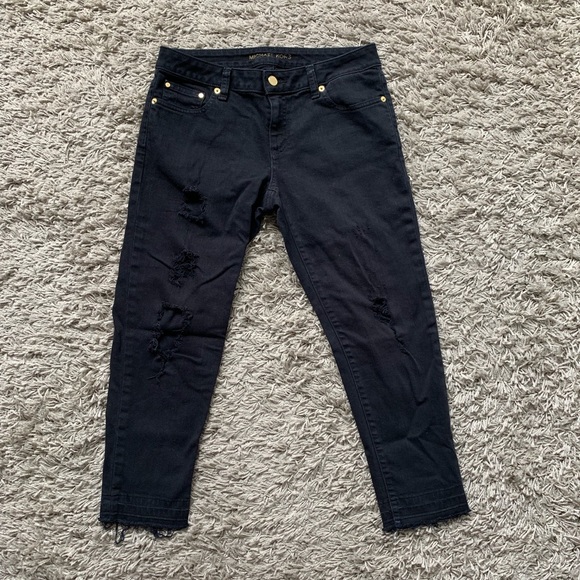 Michael kors Izzy cropped skinny jeans size 4p - Picture 2 of 7